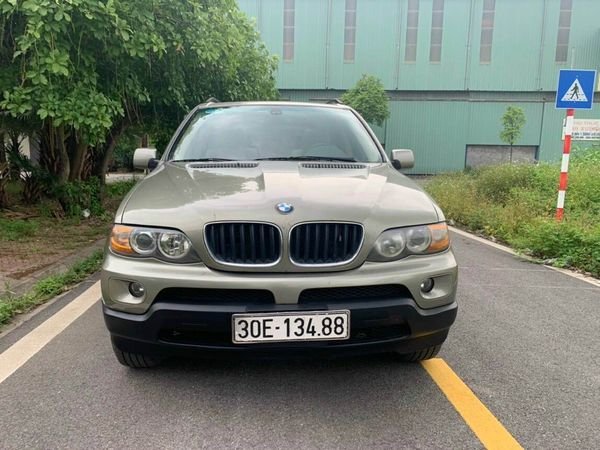 BMW X5 3.0 2004 - Cần bán lại xe BMW X5 3.0 sản xuất 2004, màu nâu, nhập khẩu  