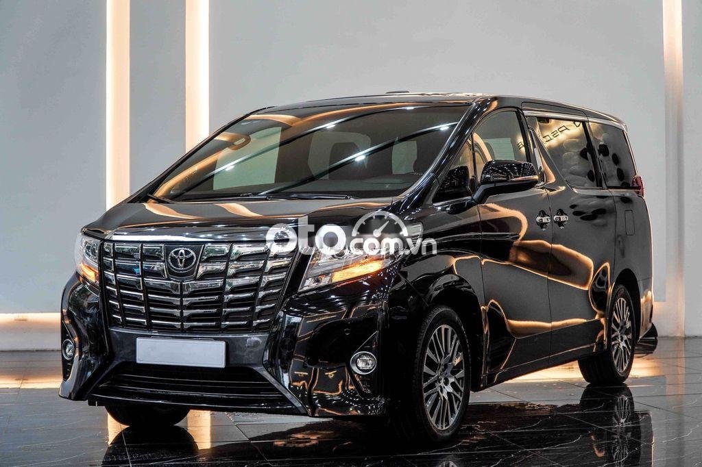 Toyota Alphard    2016 - Bán xe Toyota Alphard sản xuất 2016, màu đen