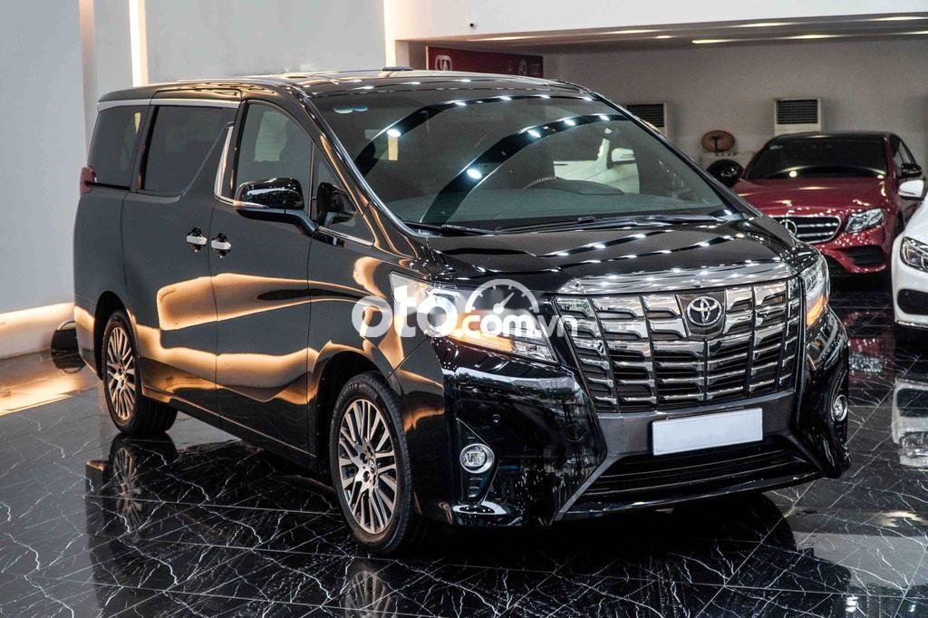 Toyota Alphard    2016 - Bán xe Toyota Alphard sản xuất 2016, màu đen