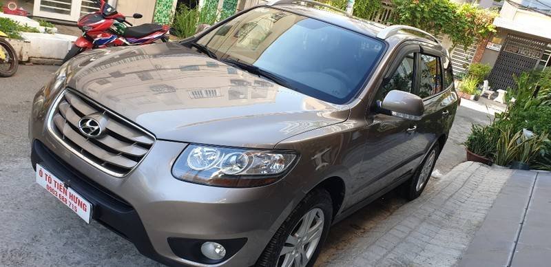 Hyundai Santa Fe MLX 2009 - Cần bán lại xe Hyundai Santa Fe MLX năm sản xuất 2009, màu nâu