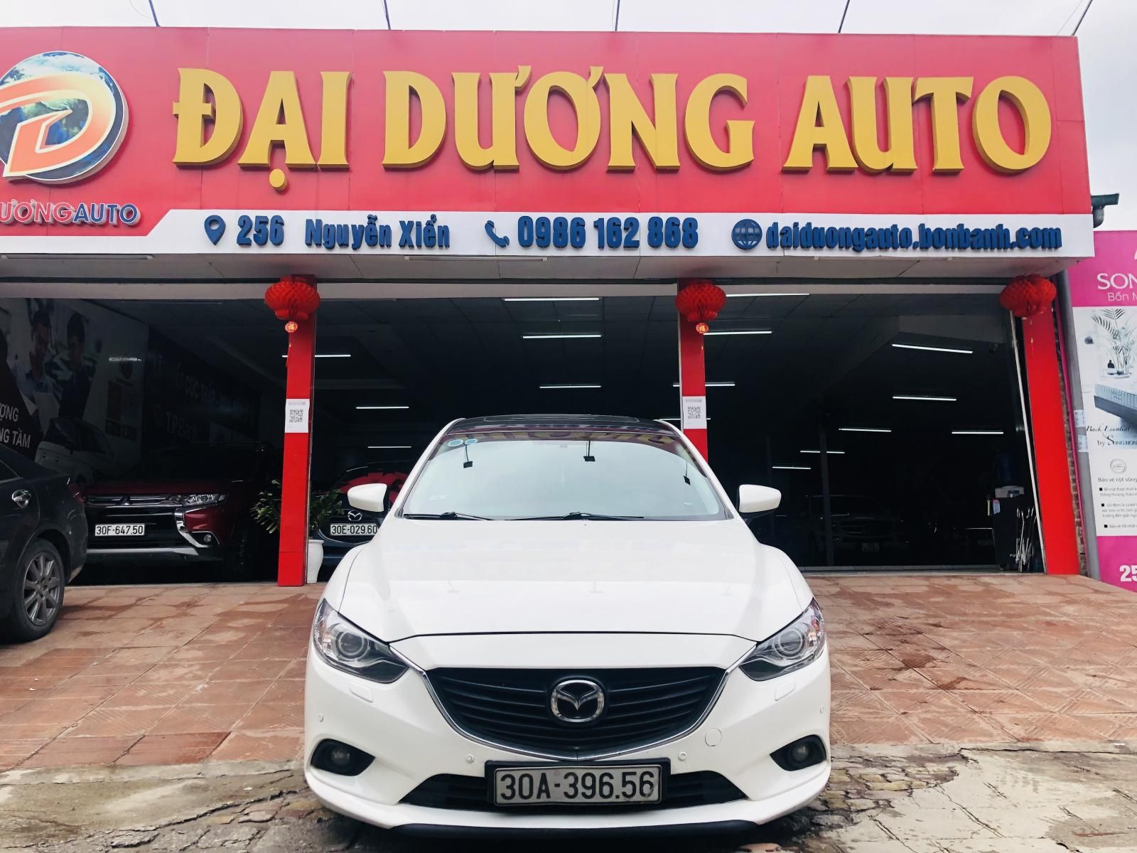 Mazda 6 2.0 2014 - Mazda 6 2.0 2014 trắng Ngọc Trinh