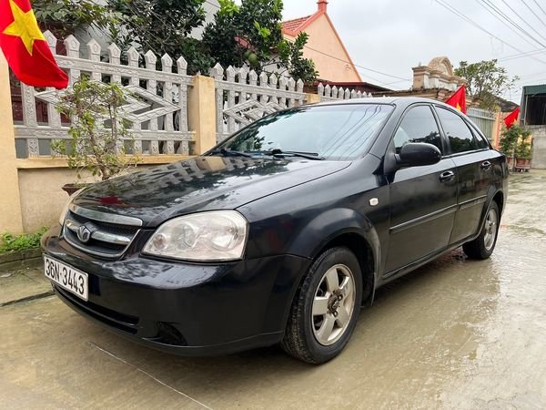 Daewoo Lacetti EX 2010 - Cần bán xe Daewoo Lacetti EX năm 2010, màu đen