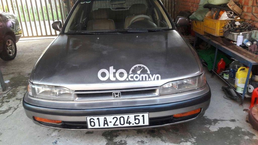 Honda Accord    MT 1990 - Bán Honda Accord MT năm sản xuất 1990, màu xám, nhập khẩu, giá tốt