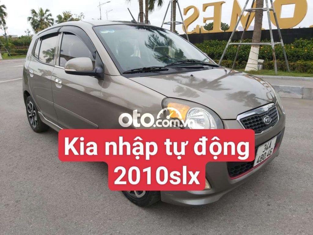 Kia Morning    SLX 2010 - Bán Kia Morning SLX sản xuất 2010, màu xám, nhập khẩu