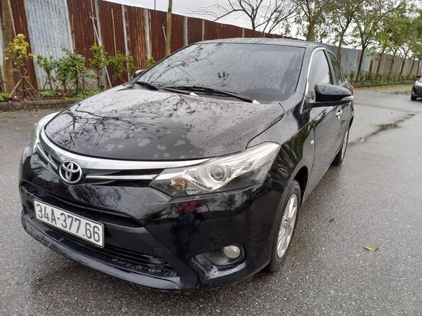 Toyota Vios MT  2014 - Bán xe Toyota Vios MT sản xuất năm 2014, màu đen