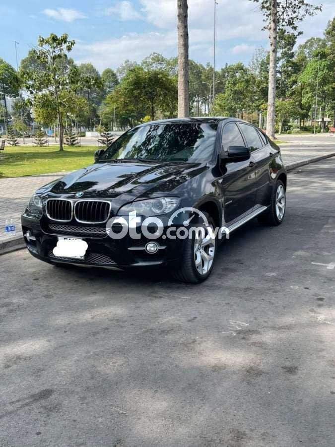 BMW X6  3.0 2008 - Cần bán xe BMW X6 3.0 sản xuất năm 2008, màu đen, nhập khẩu nguyên chiếc, giá chỉ 670 triệu