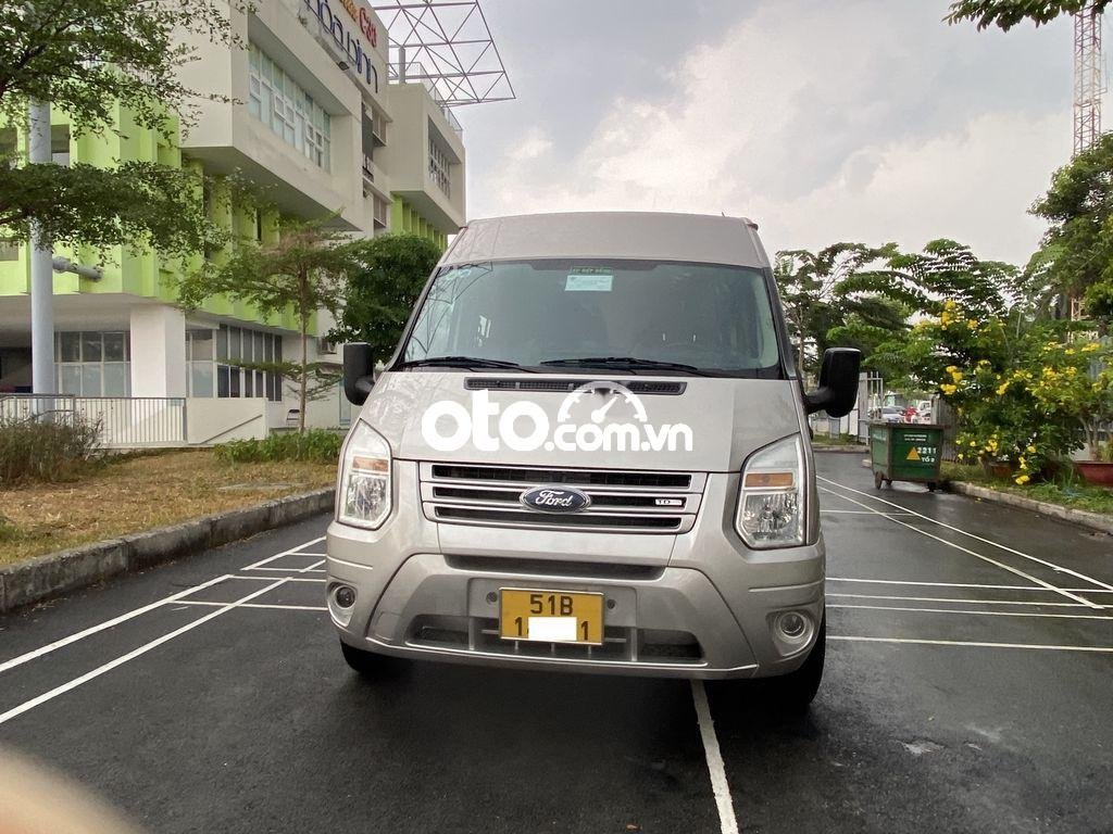 Ford Transit   2014 - Cần bán gấp Ford Transit năm 2014, màu xám giá cạnh tranh