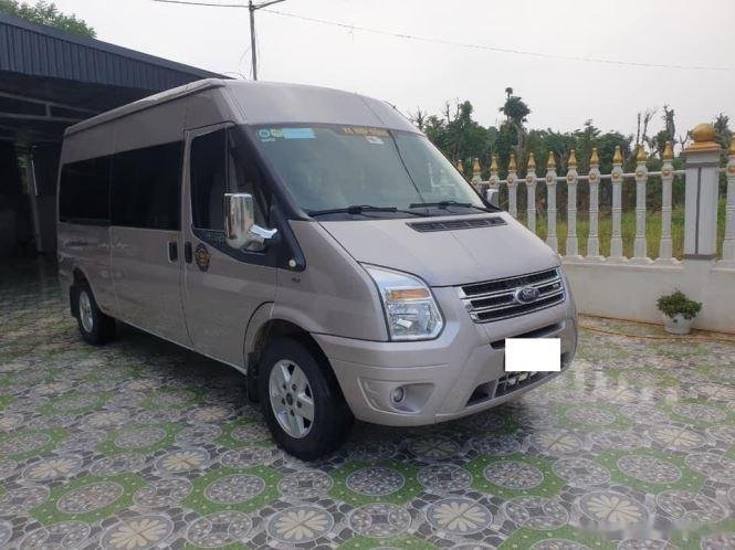 Ford Transit Luxury 2014 - Cần bán Ford Transit Luxury năm sản xuất 2014, màu xám hồng