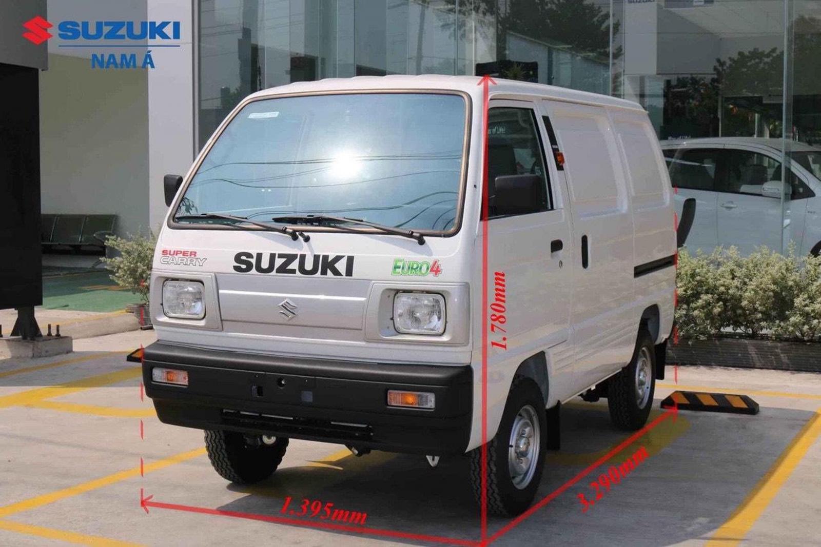 Suzuki Super Carry Van 2021 - Xe tải thương mại Suzuki ưu đãi các dòng xe