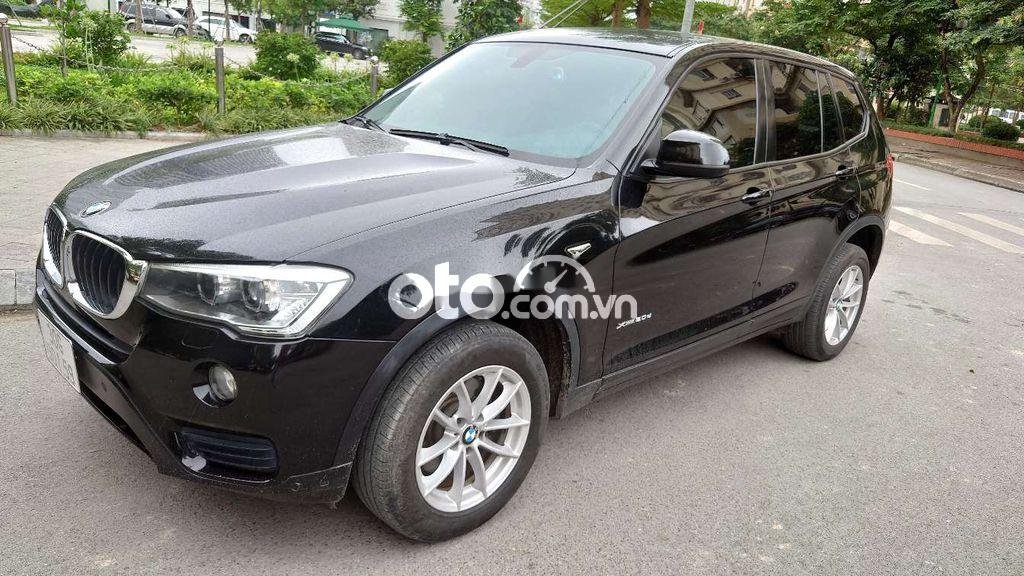 BMW X3 xDrive20i 2015 - Cần bán gấp BMW X3 xDrive20i năm sản xuất 2015, màu đen, nhập khẩu