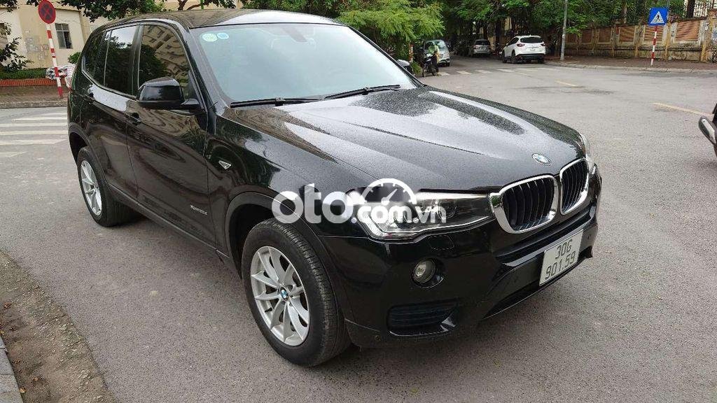 BMW X3 xDrive20i 2015 - Cần bán gấp BMW X3 xDrive20i năm sản xuất 2015, màu đen, nhập khẩu