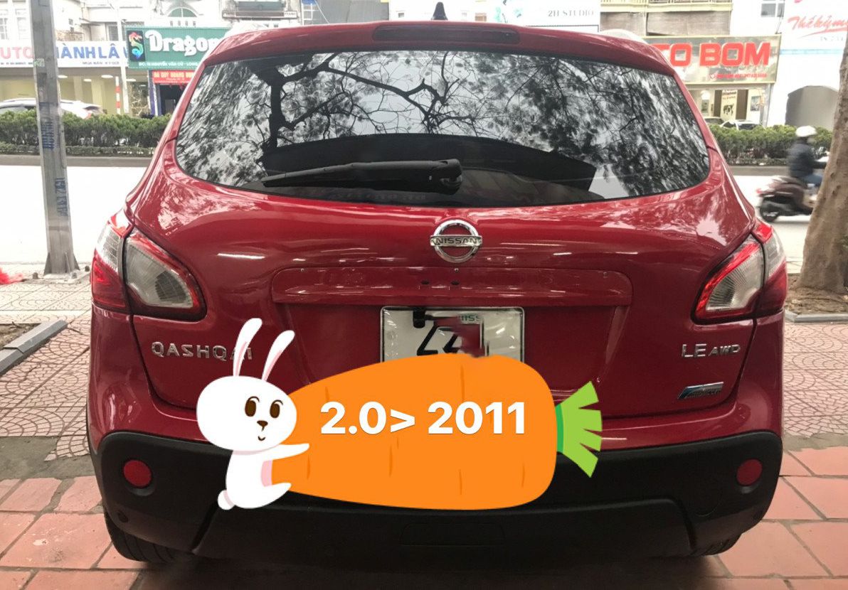 Nissan Qashqai   LE  2011 - Cần bán lại xe Nissan Qashqai LE sản xuất năm 2011, màu đỏ, nhập khẩu nguyên chiếc 