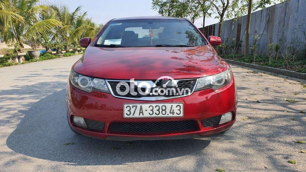 Kia Forte EX 1.6MT 2011 - Bán Kia Forte EX 1.6MT sản xuất năm 2011, màu đỏ như mới, giá 279tr