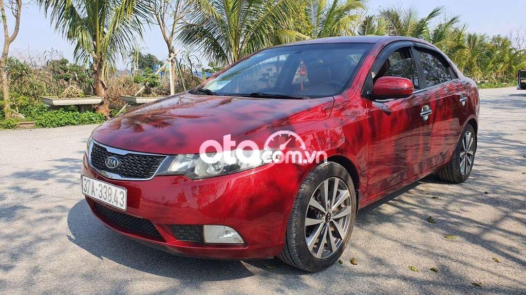 Kia Forte EX 1.6MT 2011 - Bán Kia Forte EX 1.6MT sản xuất năm 2011, màu đỏ như mới, giá 279tr