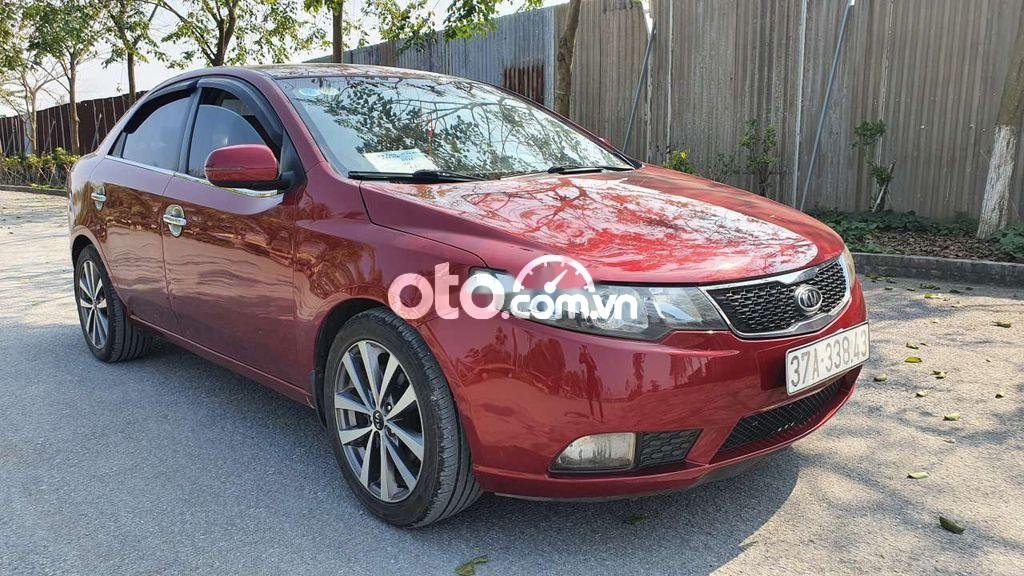 Kia Forte EX 1.6MT 2011 - Bán Kia Forte EX 1.6MT sản xuất năm 2011, màu đỏ như mới, giá 279tr