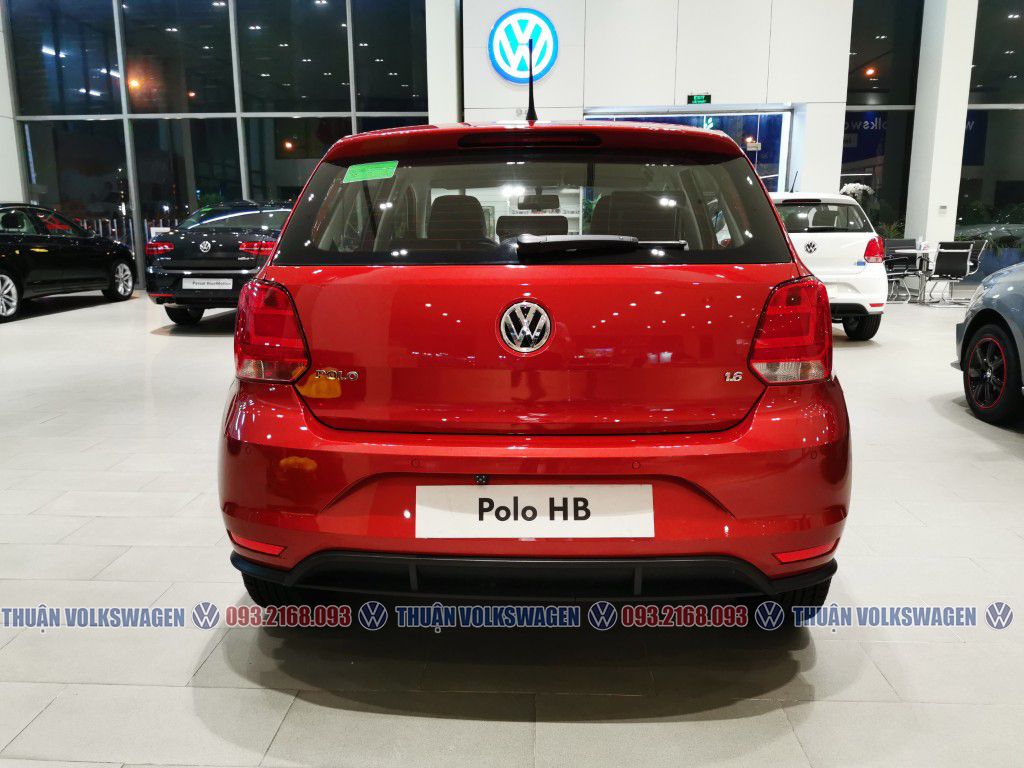 Volkswagen Polo 2021 - [Volkswagen Buôn Ma Thuột ] xe Đức nhập 100% Polo Hatchback màu đỏ Sunset phù hợp gia đình nhỏ, các chị em phụ nữ