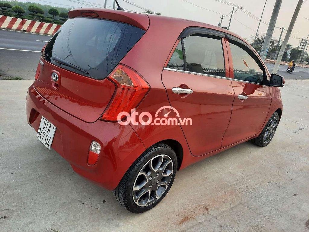 Kia Picanto   2014 - Bán Kia Picanto sản xuất năm 2014, màu đỏ