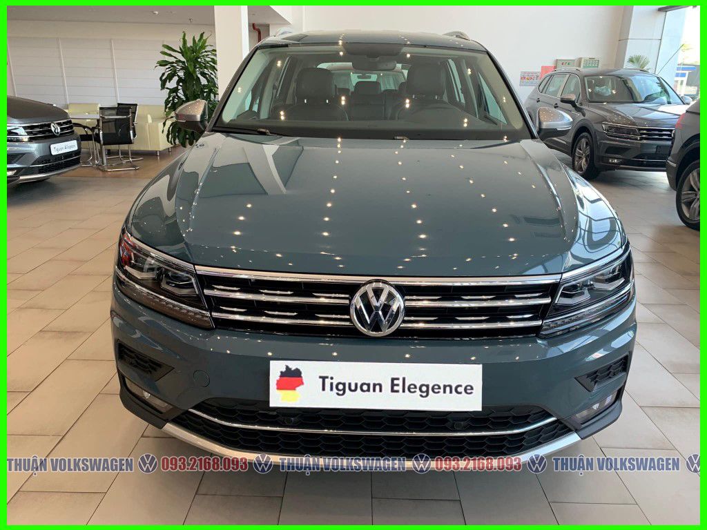 Volkswagen Tiguan 2021 - [Volkswagen Bà Rịa Vũng Tàu ] Tiguan Elegance 2022 màu xanh Petro số lượng hiếm - Phiên bản mới khuyến mãi 100 triệu