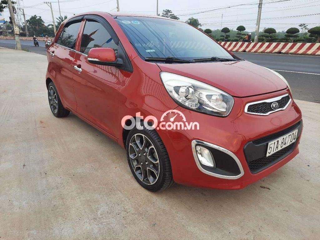 Kia Picanto   2014 - Bán Kia Picanto sản xuất năm 2014, màu đỏ