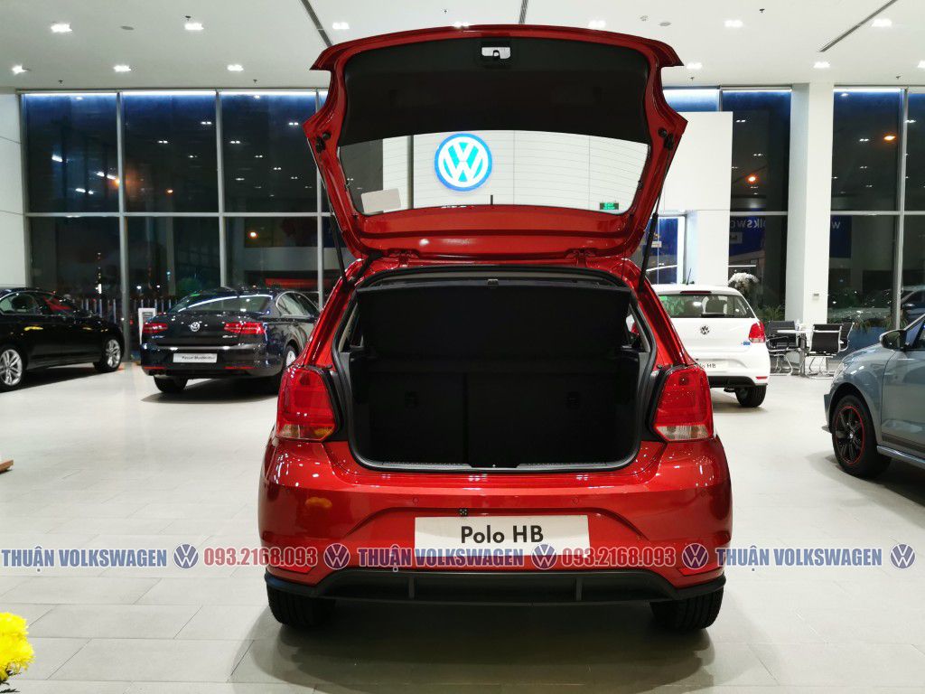 Volkswagen Polo 2021 - [Volkswagen Buôn Ma Thuột ] xe Đức nhập 100% Polo Hatchback màu đỏ Sunset phù hợp gia đình nhỏ, các chị em phụ nữ