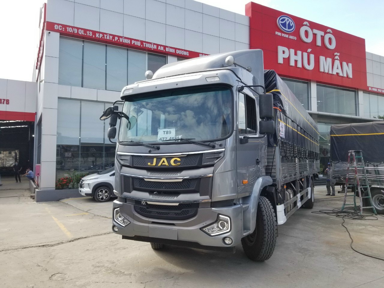 Kia A5 2021 - Xe tải chenglong 9t máy yuchai thùng dài 8m2 chở pallet nước ngọt