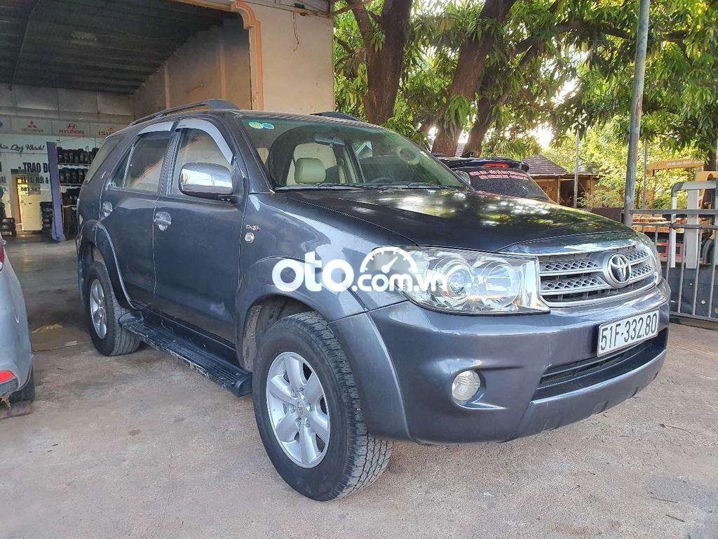 Toyota Fortuner 2.5G 2009 - Cần bán Toyota Fortuner 2.5G năm 2009, màu xanh lam, giá tốt