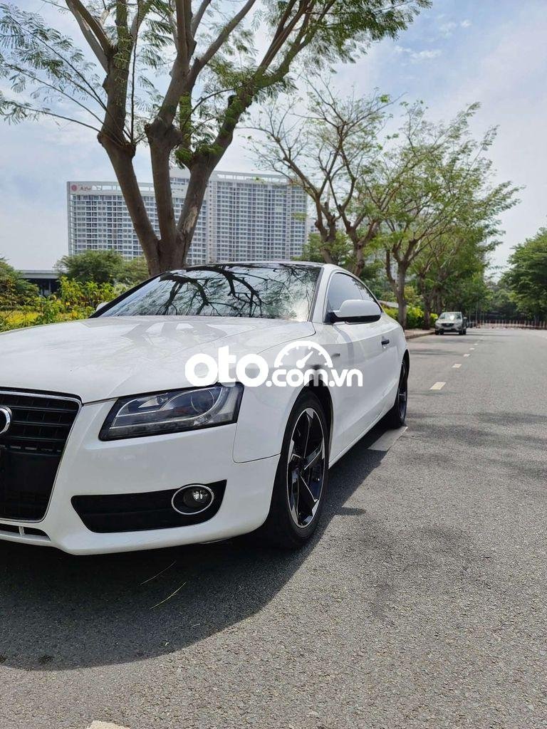 Audi A5 2009 - Bán Audi A5 sản xuất năm 2009, màu trắng, nhập khẩu nguyên chiếc