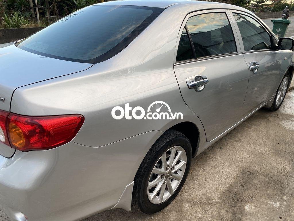 Toyota Corolla   1.6AT 2008 - Cần bán Toyota Corolla 1.6AT sản xuất năm 2008, màu bạc, xe nhập