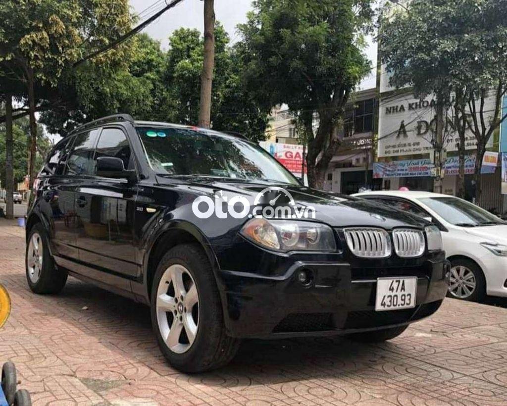 BMW X3   2003 - Cần bán lại xe BMW X3 năm sản xuất 2003, màu đen, nhập khẩu