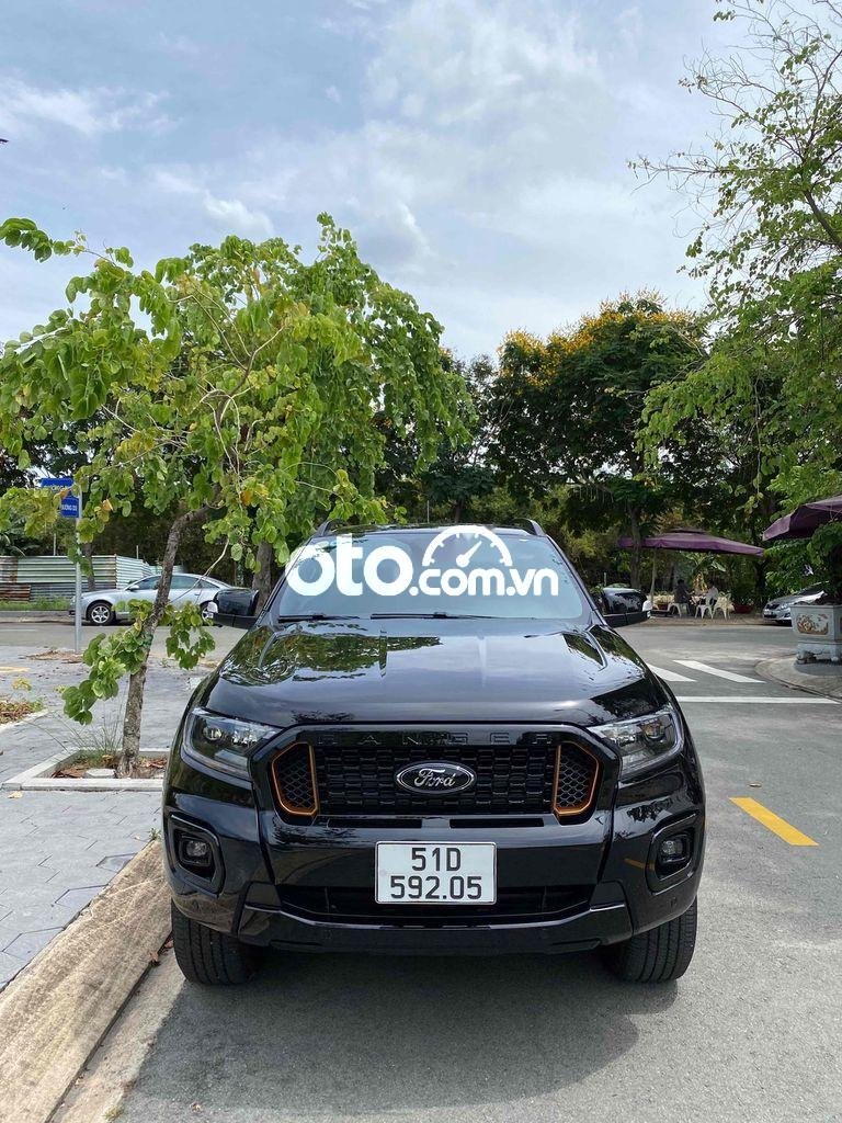 Ford Ranger Wildtrak 2.0 Biturbo  2021 - Cần bán gấp Ford Ranger Wildtrak 2.0 Biturbo năm sản xuất 2021, màu đen