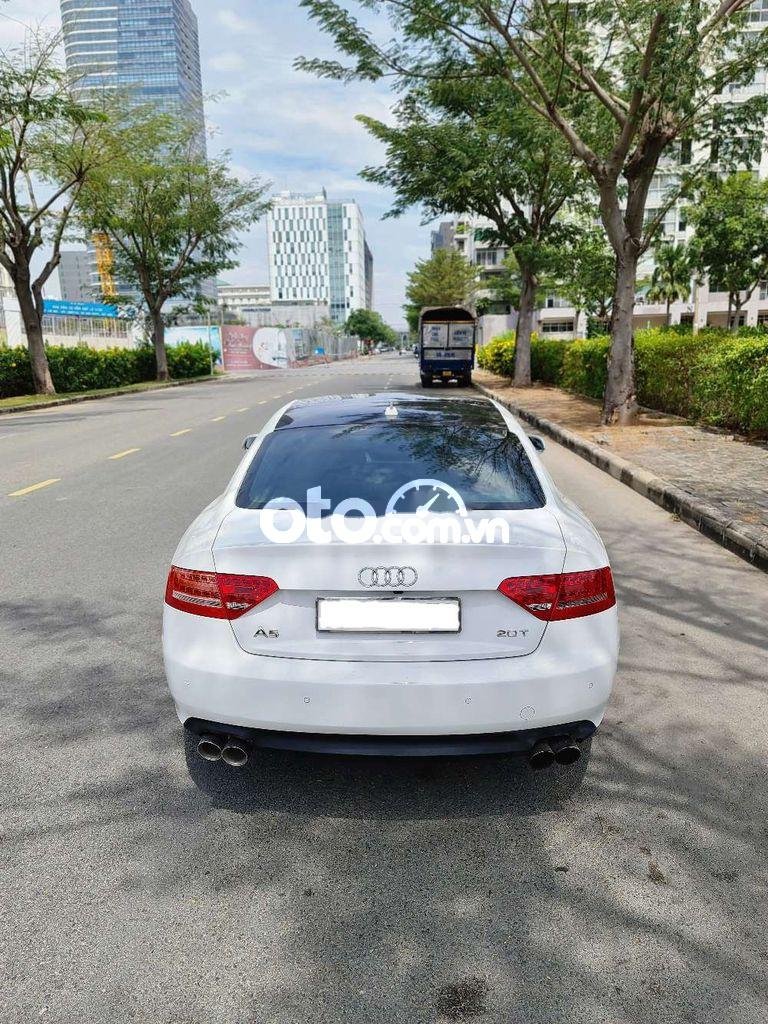 Audi A5 2009 - Bán Audi A5 sản xuất năm 2009, màu trắng, nhập khẩu nguyên chiếc