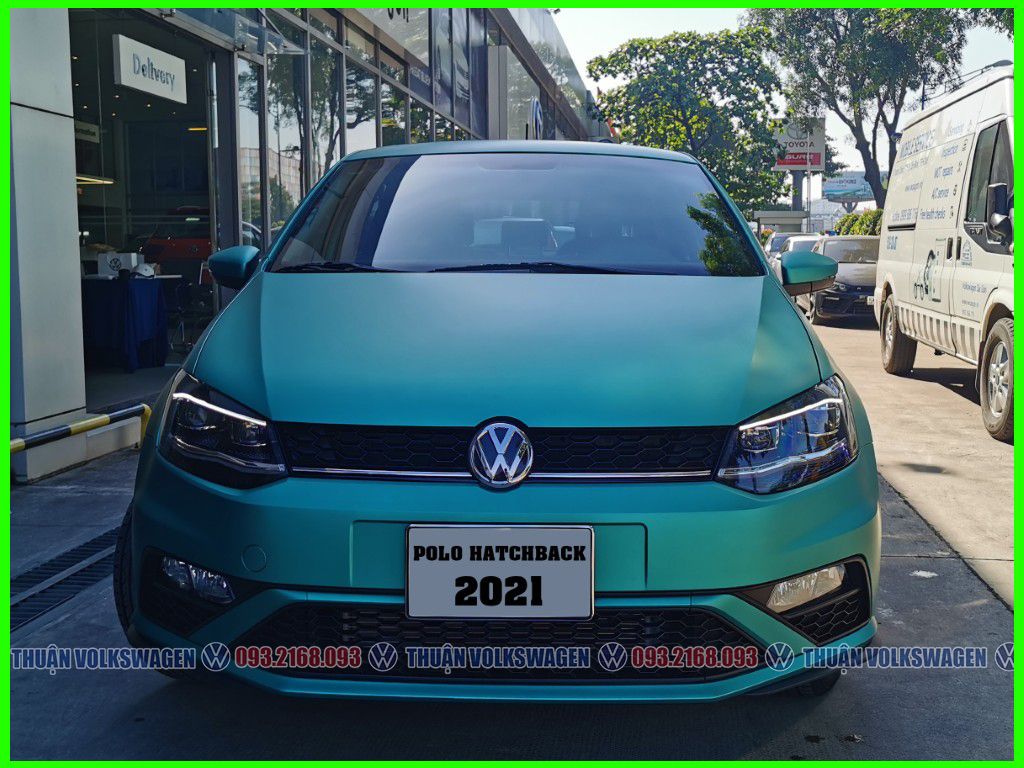 Volkswagen Polo 2021 - Bán xe Đức nhập 100% - Volkswagen Polo đủ màu - Bền bỉ, lái êm ái, đầm chắc - Khuyến mãi không đâu cao hơn ở đây