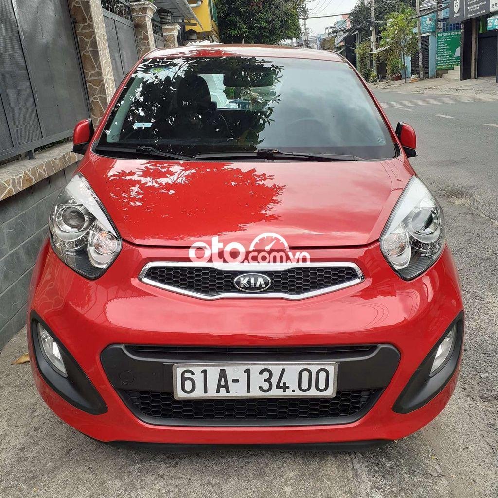 Kia Picanto 2014 - Bán Kia Picanto 1.0AT năm 2014, màu đỏ