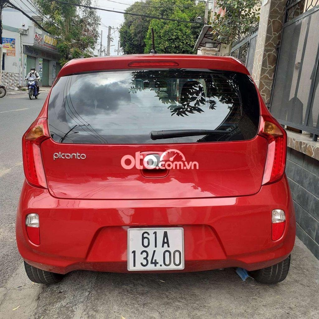 Kia Picanto 2014 - Bán Kia Picanto 1.0AT năm 2014, màu đỏ