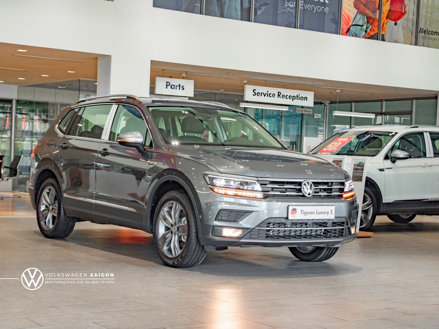 Volkswagen Tiguan 2022 - [Volkswagen Quận 7] bán Tiguan xe Đức nhập - Giảm tiền mặt tặng phụ kiện - Trả góp 20 triệu/tháng, trả trước 578.7 triệu