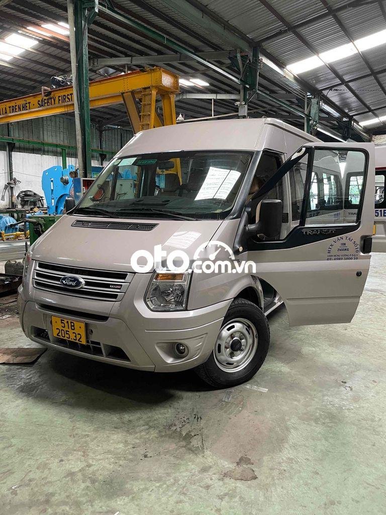 Ford Transit MT 2016 - Cần bán gấp Ford Transit MT bán tải 6n/900kg sản xuất năm 2016, màu bạc