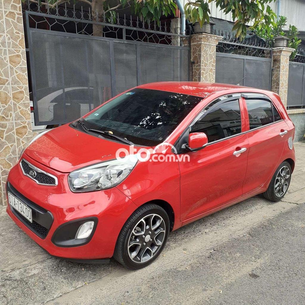 Kia Picanto 2014 - Bán Kia Picanto 1.0AT năm 2014, màu đỏ