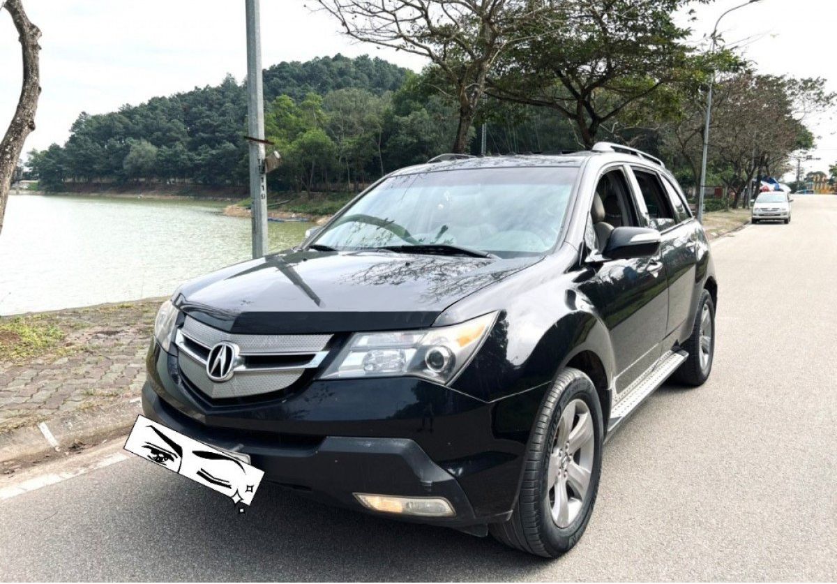 Acura MDX   3.7 AT   2007 - Bán Acura MDX 3.7 AT năm sản xuất 2007, màu đen, nhập khẩu nguyên chiếc