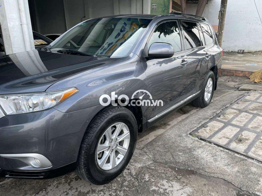 Toyota Highlander 2011 - Cần bán Toyota Highlander sản xuất 2011, màu xám, nhập khẩu