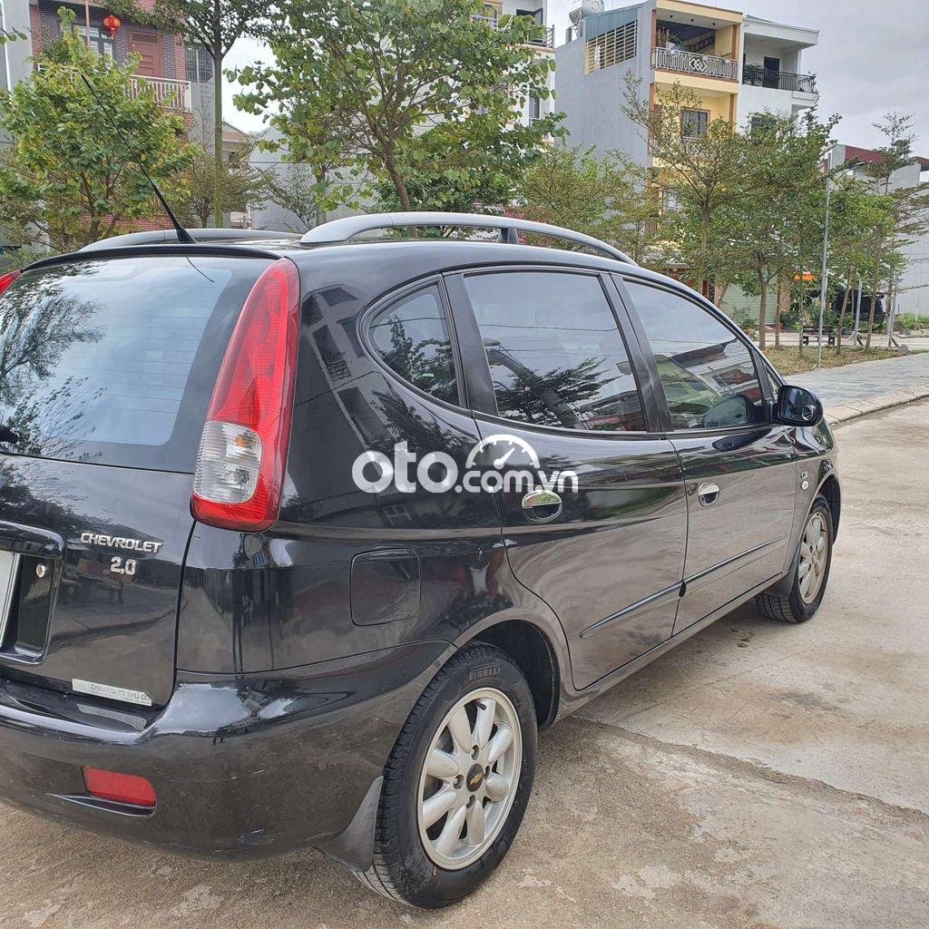 Chevrolet Vivant 2.0 2008 - Cần bán gấp Chevrolet Vivant 2.0 sản xuất 2008, màu đen số sàn