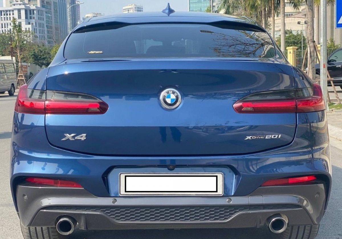 BMW X4   M-Sport  2021 - Bán BMW X4 xDriver20i M-Sport năm 2021, màu xanh lam, nhập khẩu