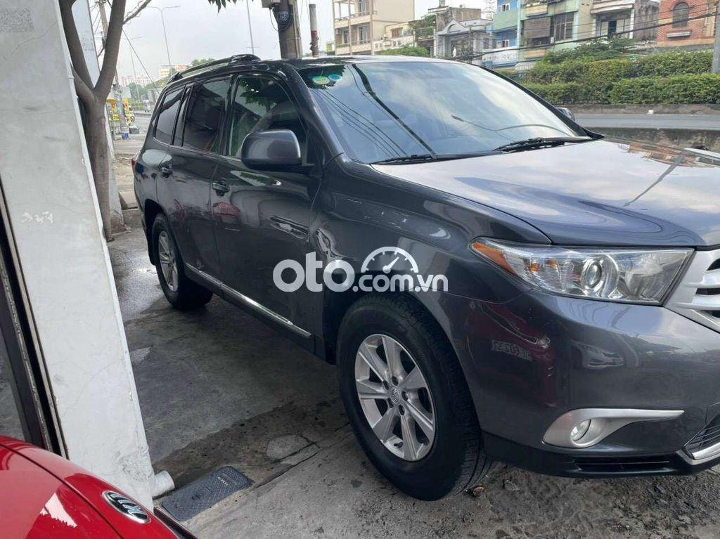 Toyota Highlander 2011 - Cần bán Toyota Highlander sản xuất 2011, màu xám, nhập khẩu