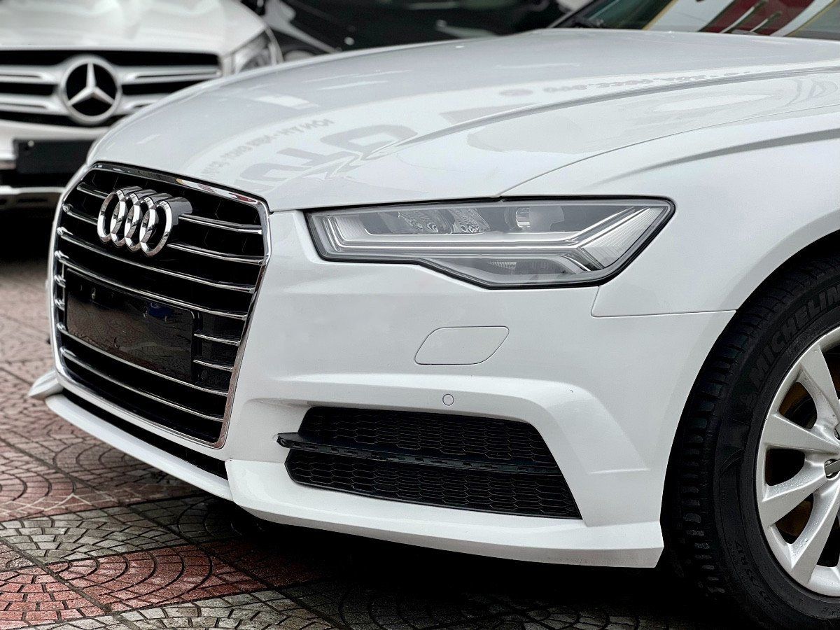 Audi A6  1.8 TFSI  2017 - Bán Audi A6 1.8 TFSI sản xuất năm 2017, màu trắng, nhập khẩu