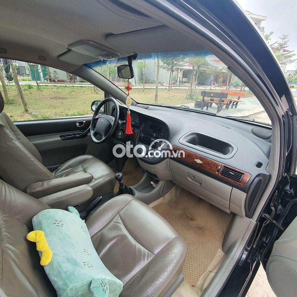 Chevrolet Vivant 2.0 2008 - Cần bán gấp Chevrolet Vivant 2.0 sản xuất 2008, màu đen số sàn