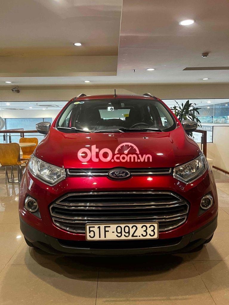 Ford EcoSport   Titanium  2016 - Bán Ford EcoSport Titanium năm 2016, màu đỏ, 445 triệu