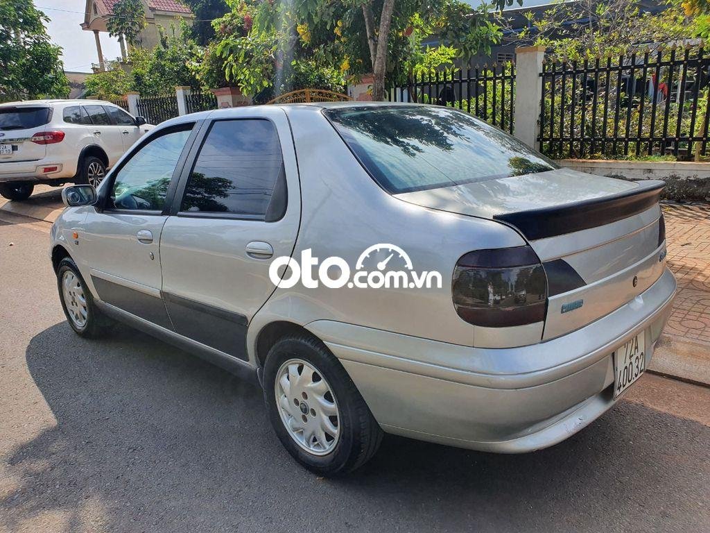 Fiat Siena 2003 - Xe Fiat Siena năm sản xuất 2003, màu bạc