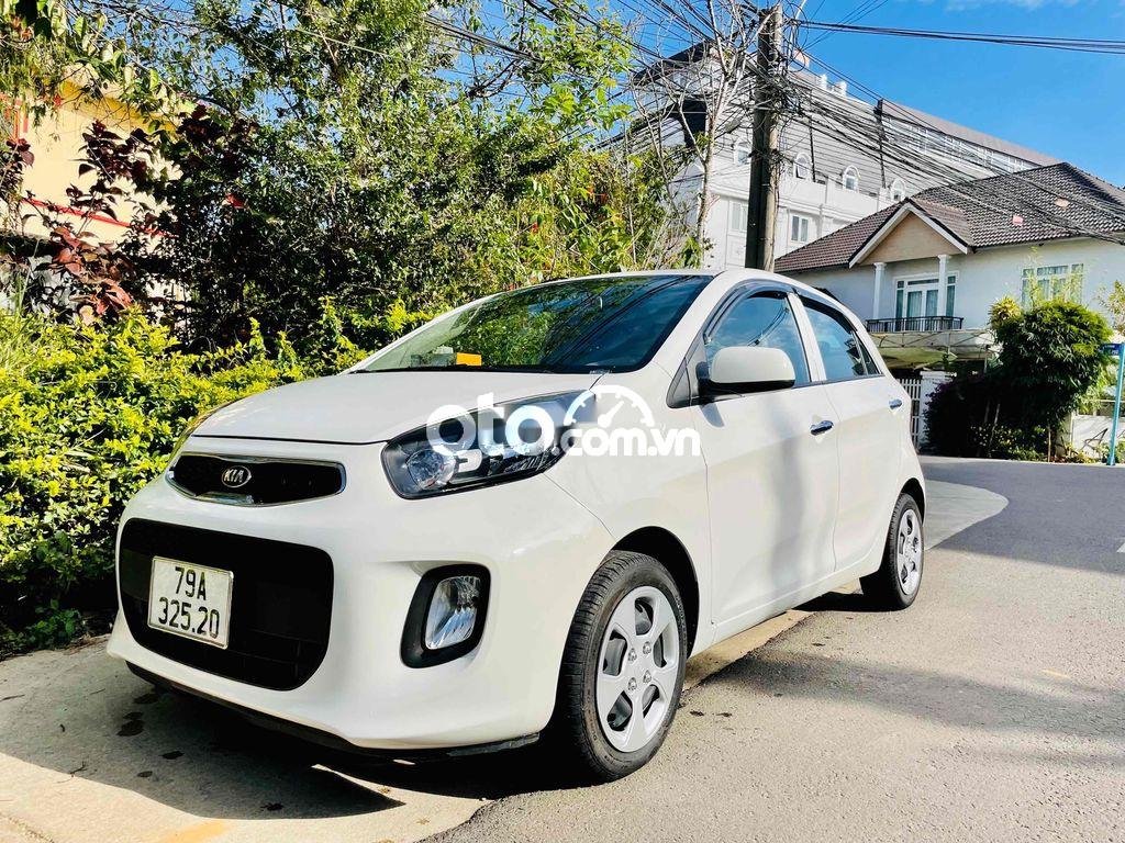 Kia Morning 2020 - Bán Kia Morning 1.25AT năm 2020, màu trắng như mới, giá 319tr