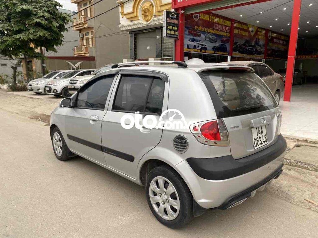 Hyundai Getz 2008 - Bán Hyundai Getz 1.1MT sản xuất năm 2008, màu bạc, nhập khẩu