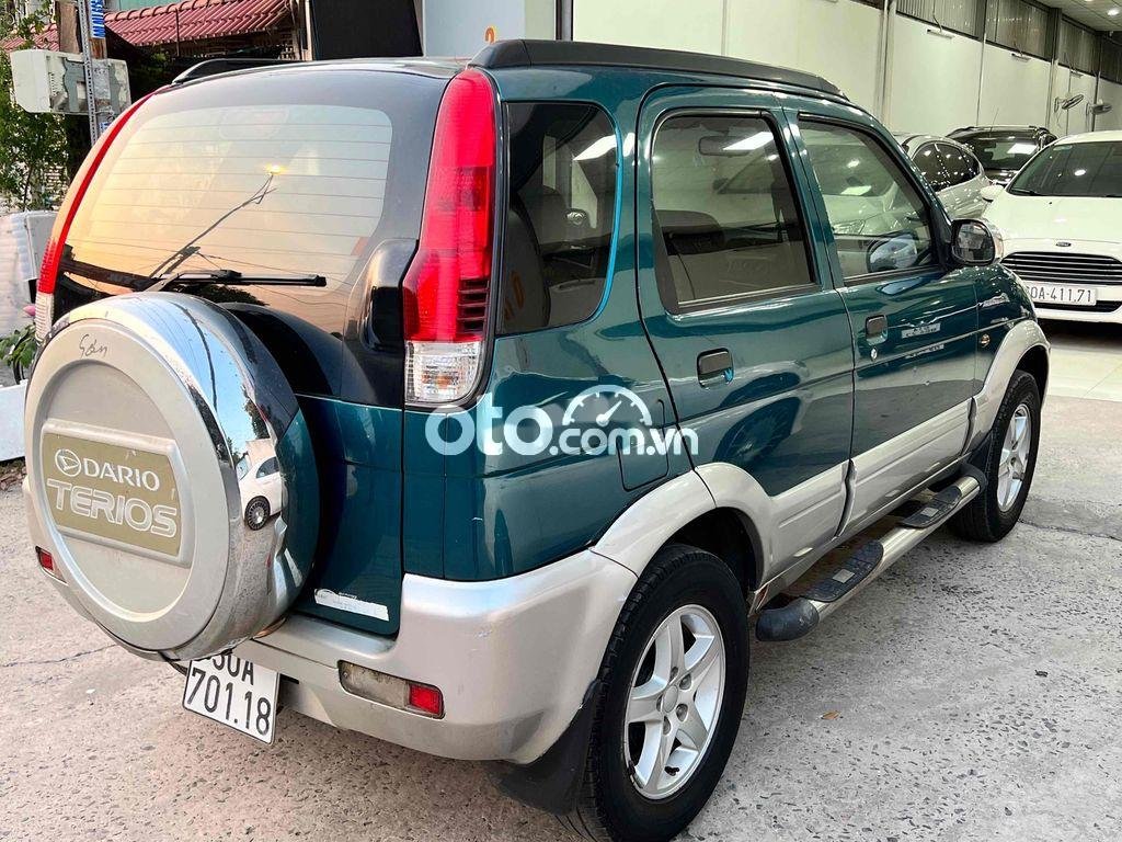 Daihatsu Terios 2003 - Cần bán xe Daihatsu Terios sản xuất năm 2003, màu xanh lam, nhập khẩu, giá 155tr