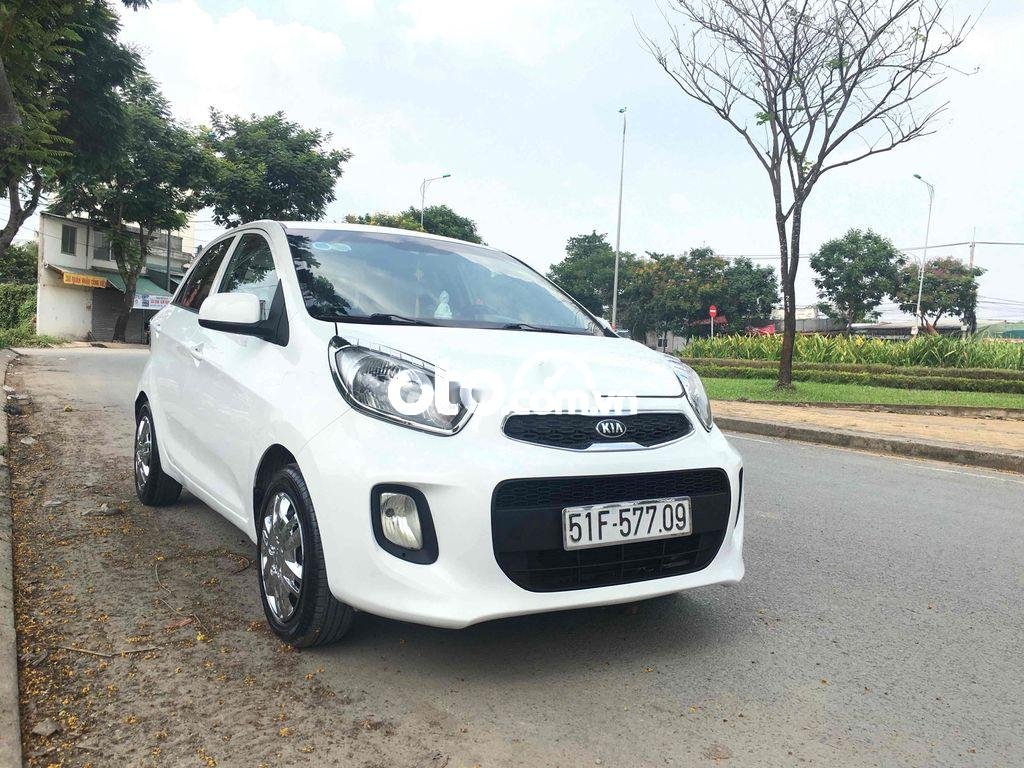 Kia Morning 2015 - Bán Kia Morning 1.2MT năm sản xuất 2015, màu trắng xe gia đình